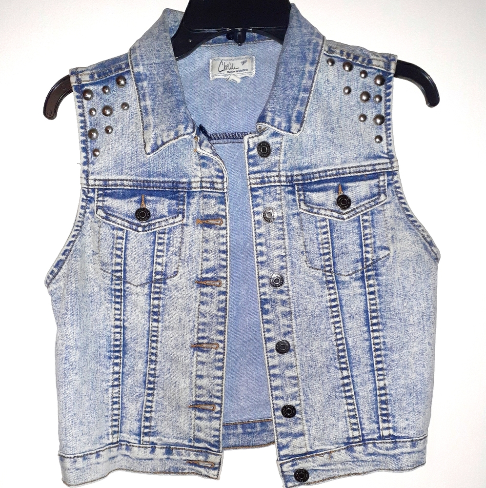 Denim vest